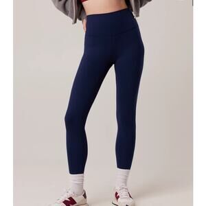 NWT Offline By Aerie The Hugger High Waisted Legging Royal Navy Blue Size Large